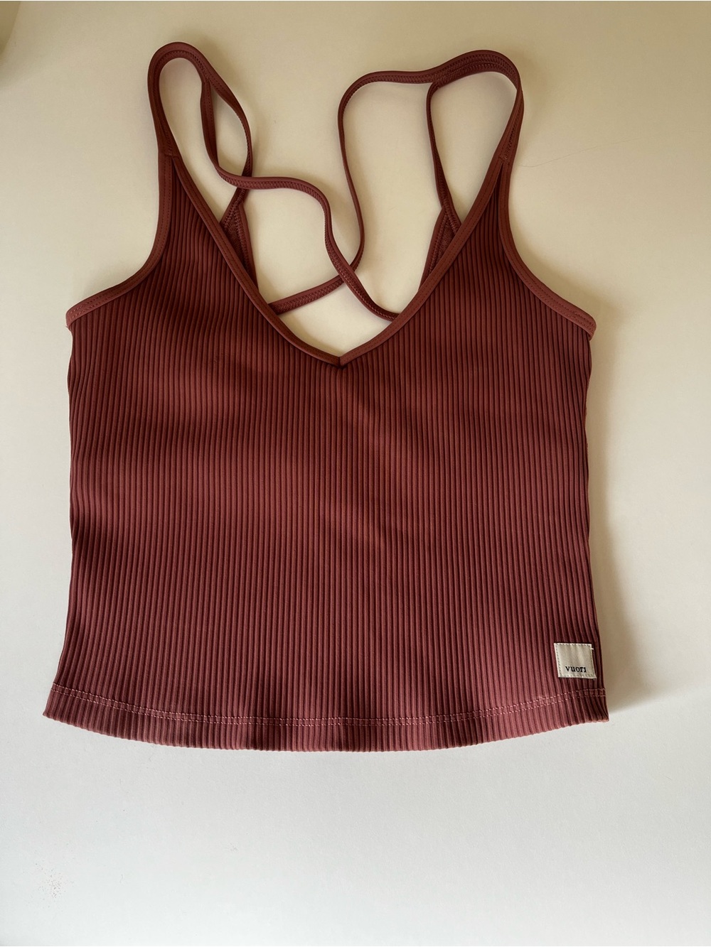 Vuori Rib Crop Tank - Picture 3 of 5